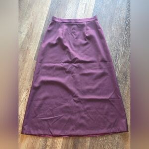 Elegant Purple Women's Skirt